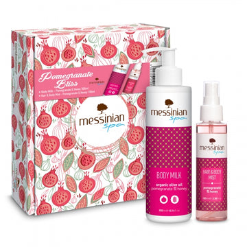 Messinian Spa Beauty Box Pomegranate Bliss – Σετ περιποίησης σώματος και μαλλιών με ρόδι & μέλι